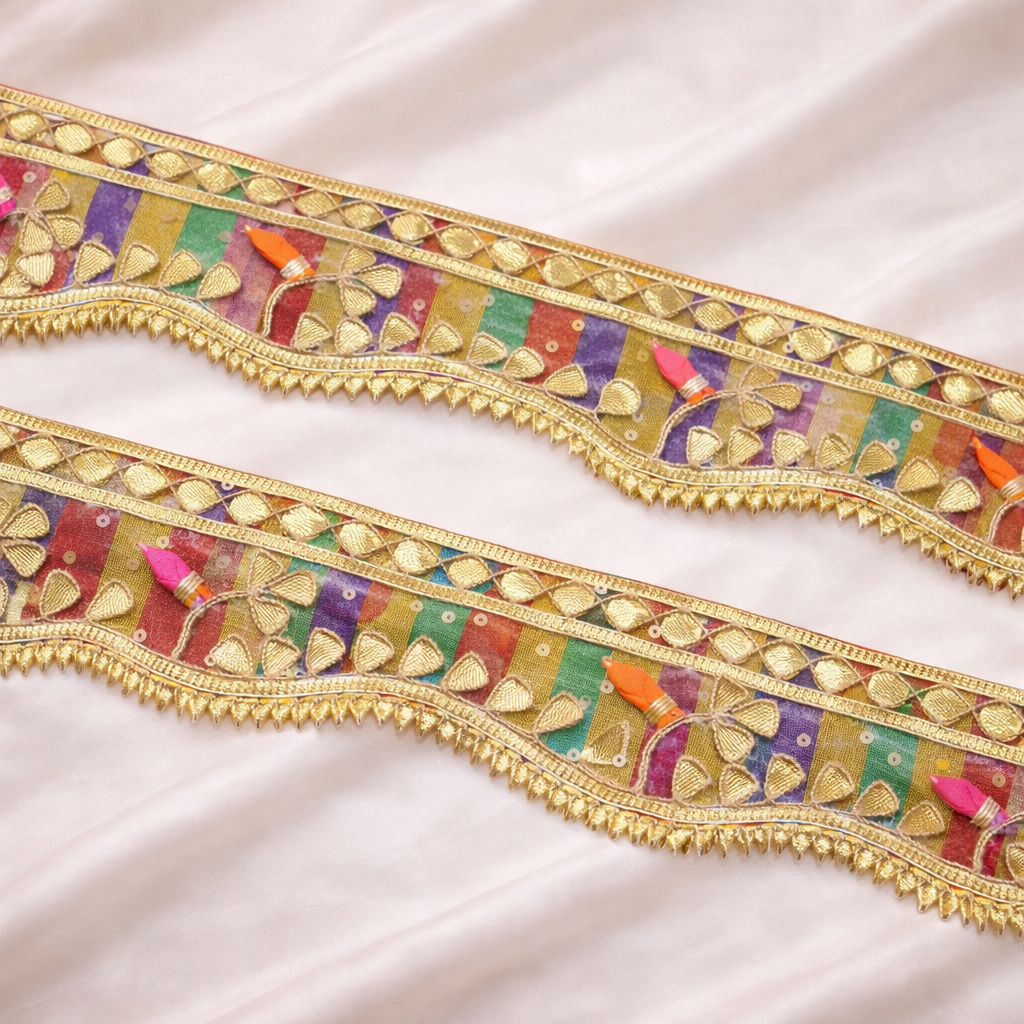 Embellished Handwork Gota Trim