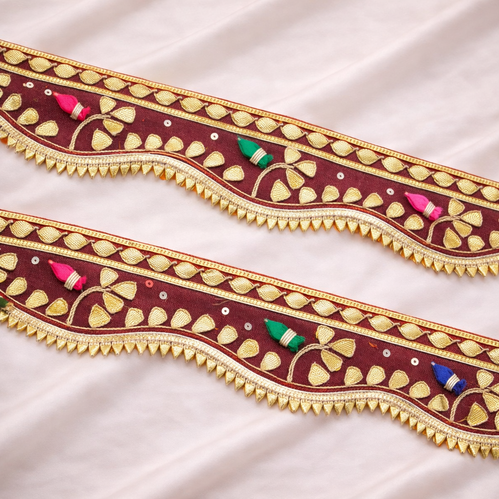 Embellished Handwork Gota Trim