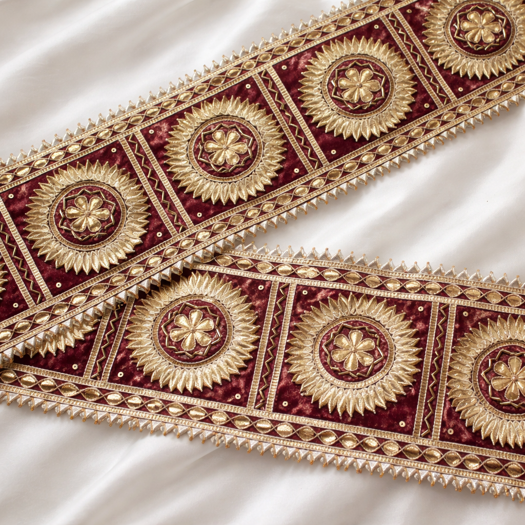 Handcrafted Gota Trim