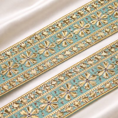 Handwork Floral Gota Trim