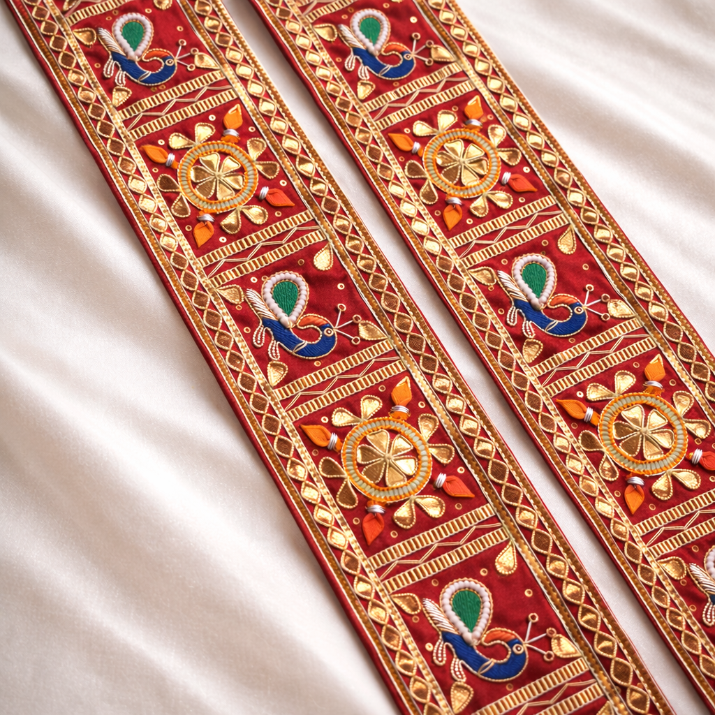 Traditional Gota Work & Embroidery Designer Lace Trim