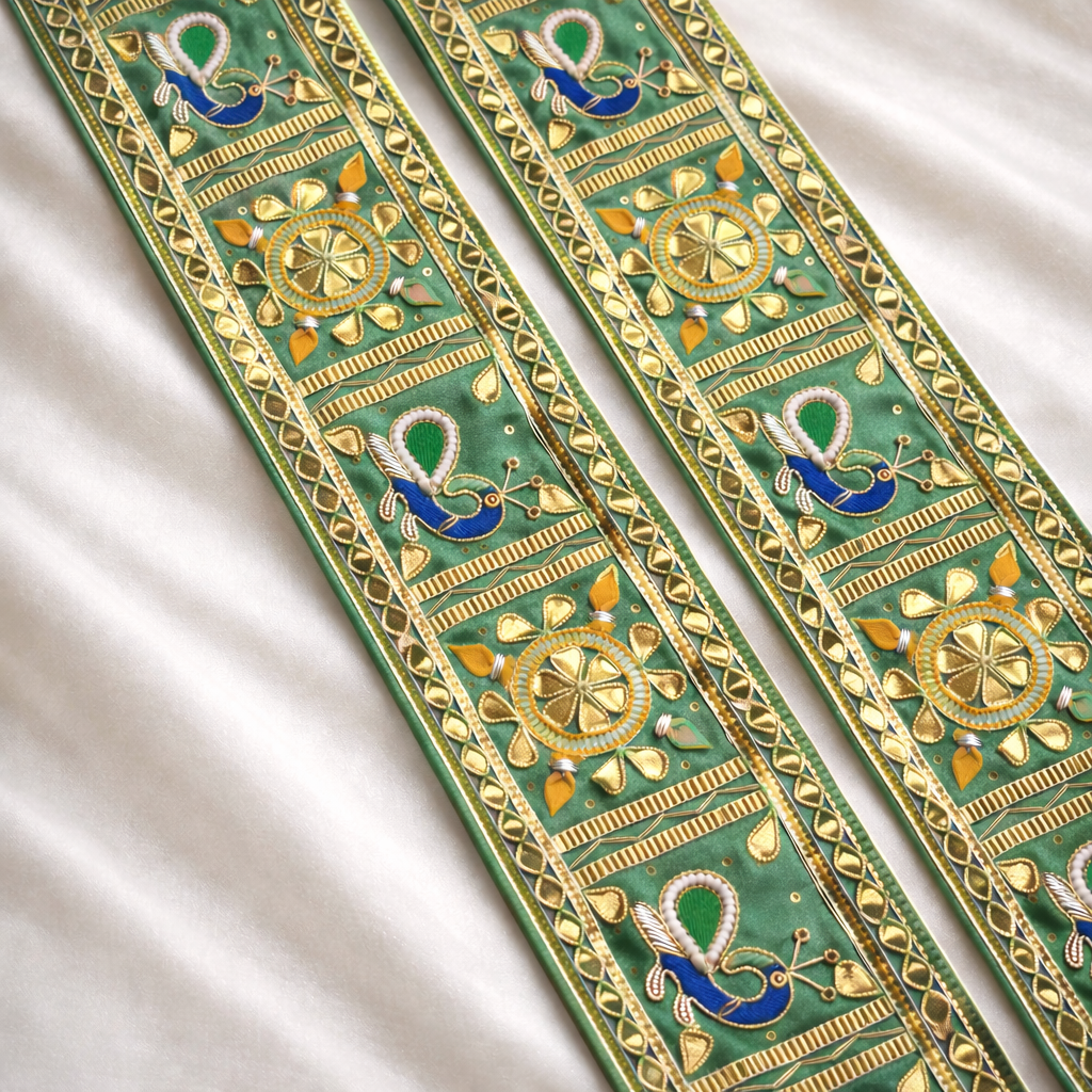 Traditional Gota Work & Embroidery Designer Lace Trim