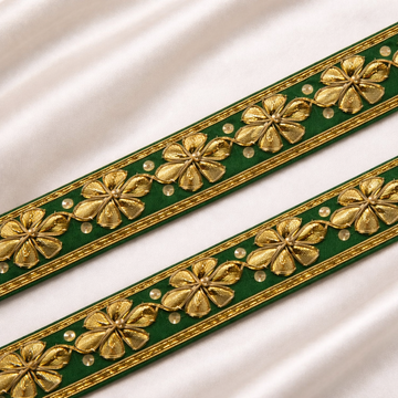 Floral Gota Patti Lace Border