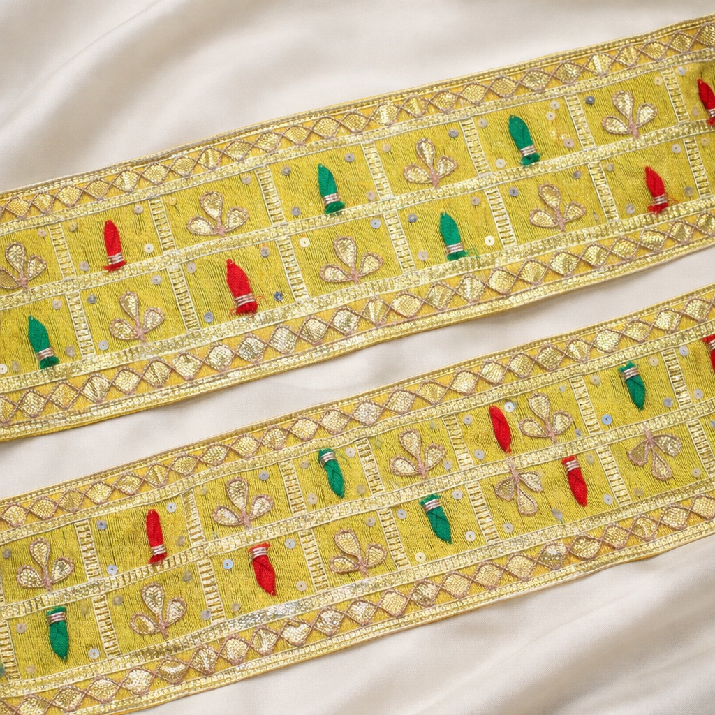 Handcrafted Gota Trim