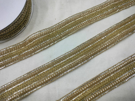 Golden Fancy Zari Trim