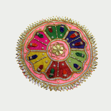 Elegant Multicolor Gota Patti Patch (6 pieces)