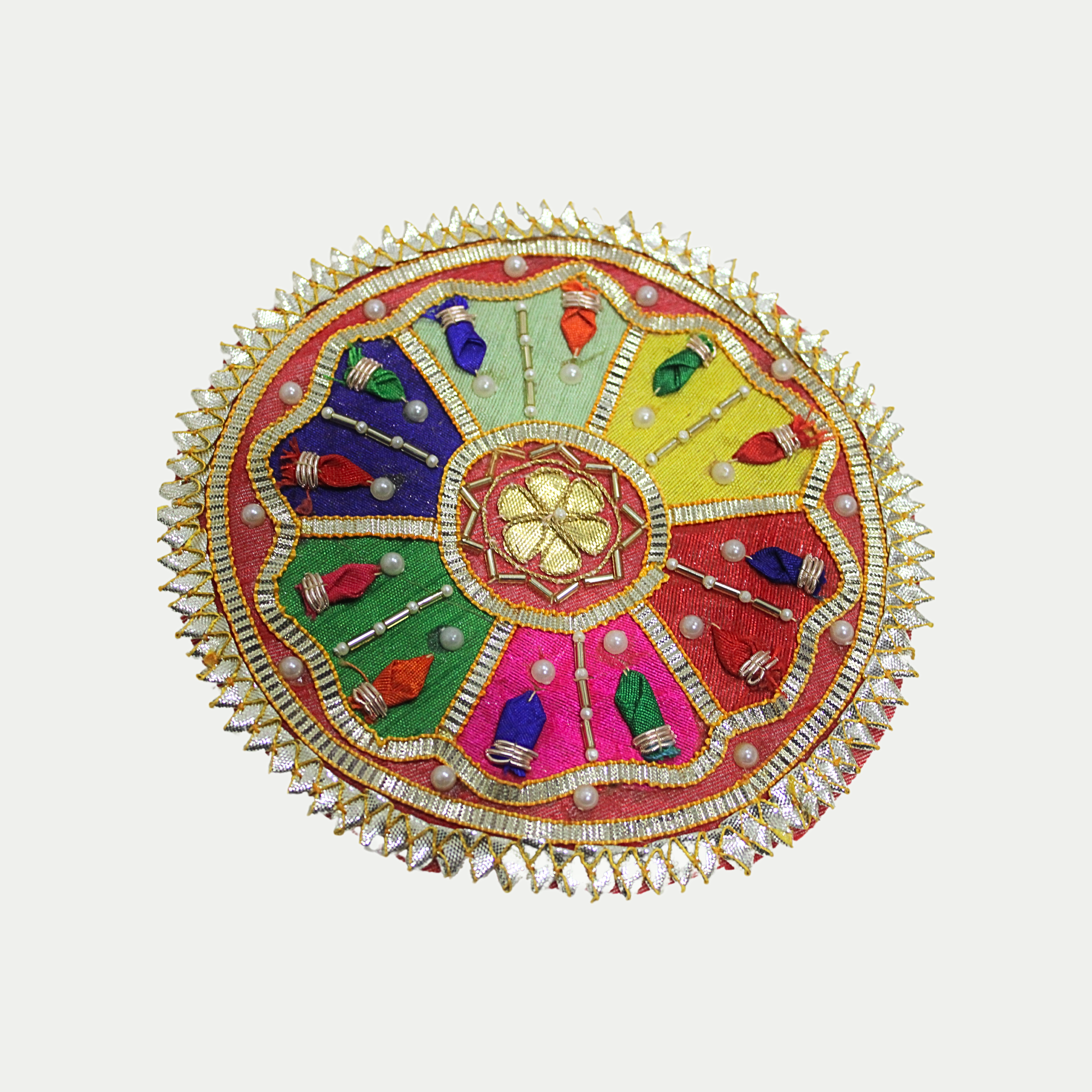 Elegant Multicolor Gota Patti Patch (6 pieces)