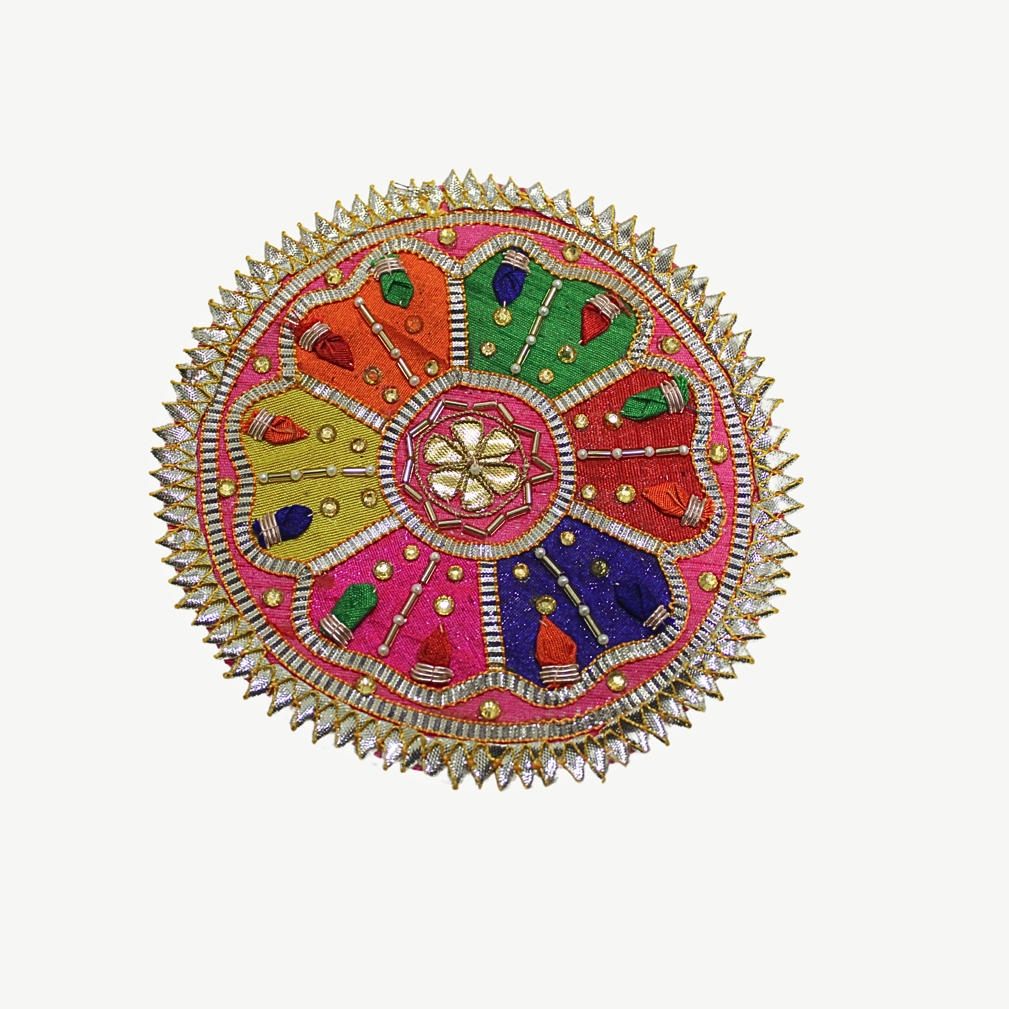 Elegant Multicolor Gota Patti Patch (6 pieces)