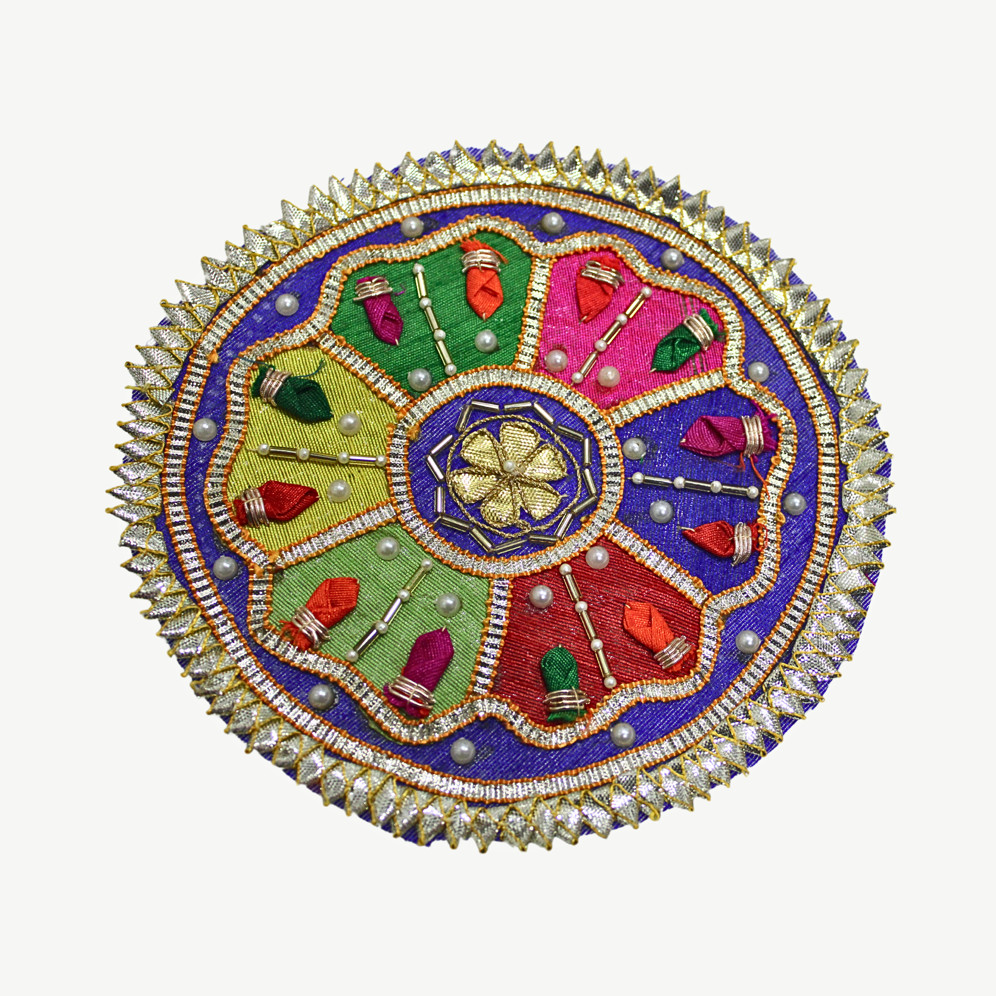 Elegant Multicolor Gota Patti Patch (6 pieces)