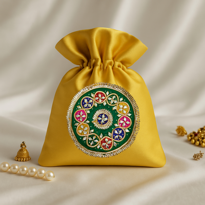 Elegant Embellished Gota Patti Patch (6 Pieces) hover