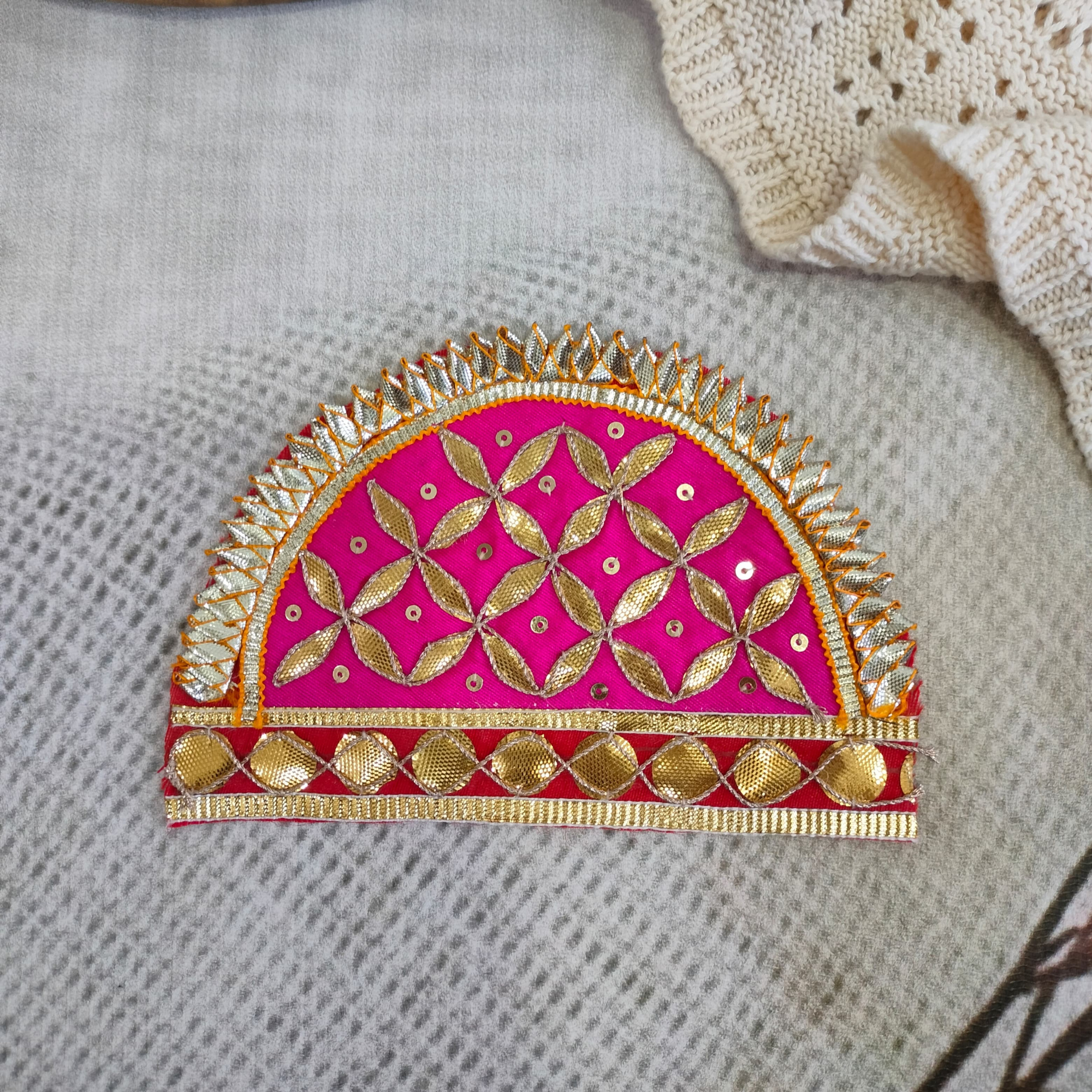 Embellished Gota Patti Patch (12 Pieces)