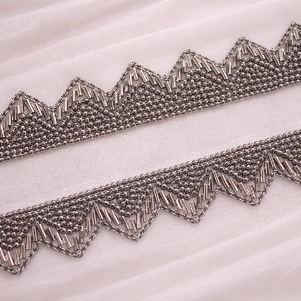 Cutdana & Pearl Handwork Trim