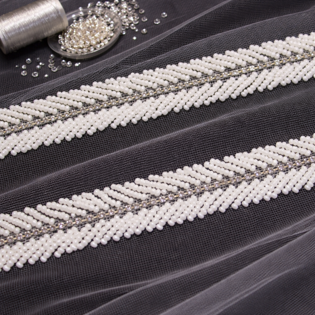 Embellished Handwork Lace