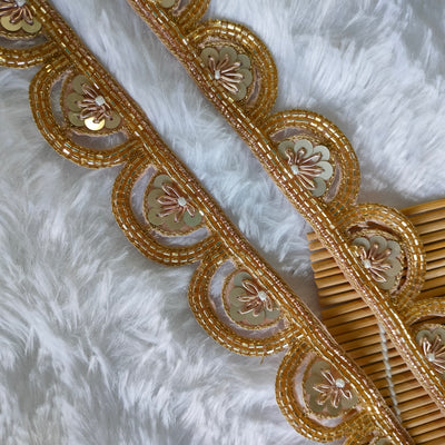 Gold Scalloped Handcrafted Trim hover image