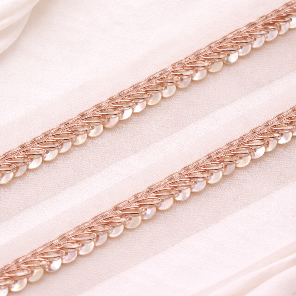 Sequins Handwork Lace