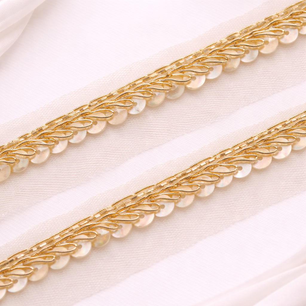 Sequins Handwork Lace