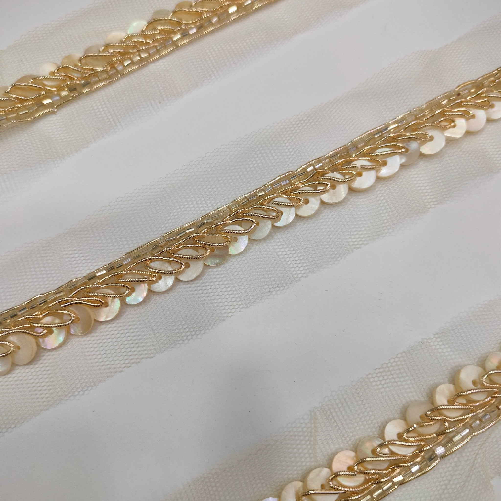 Golden Embellished Border