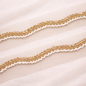 Embellished Cutdana Handwork Lace Border