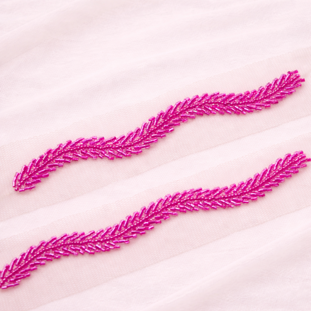 Embellished Cutdana Handwork Lace Border