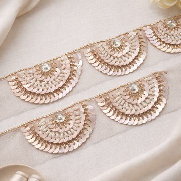 Elegant Rose Gold Handcrafted Trims