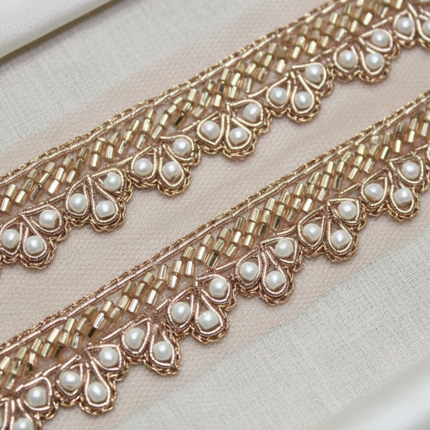 heavy lace for saree