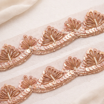 Rose Gold Handwork Trim