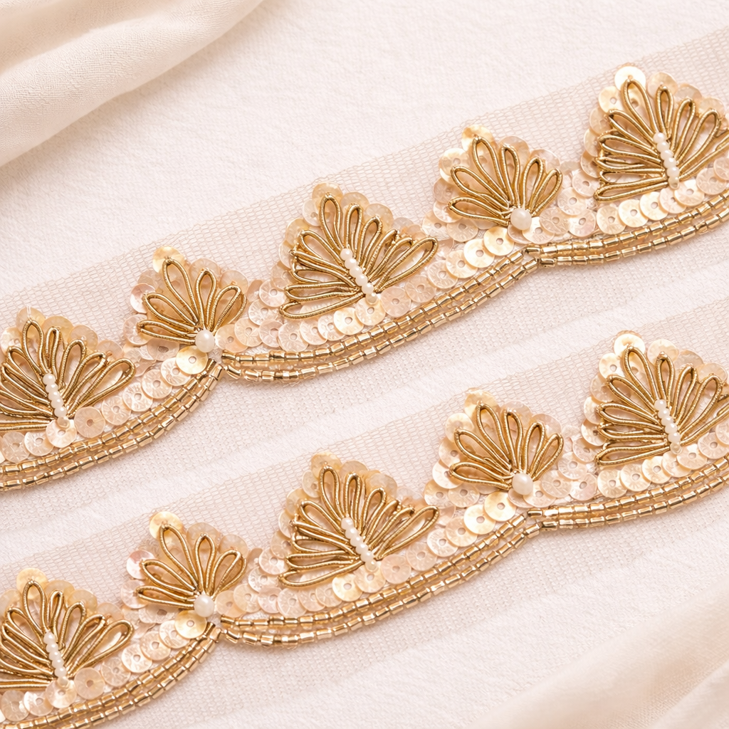 Golden Handwork Trim
