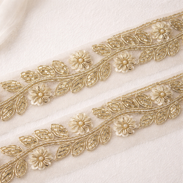 Light Gold Handwork Trim