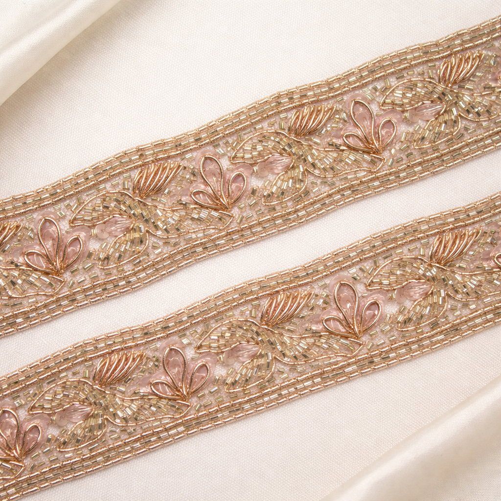 Rose Gold Handwork Trim