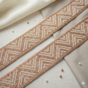 Rose Gold Exquisite Handcrafted Trim
