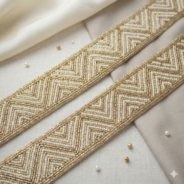 Golden Exquisite Handcrafted Trim