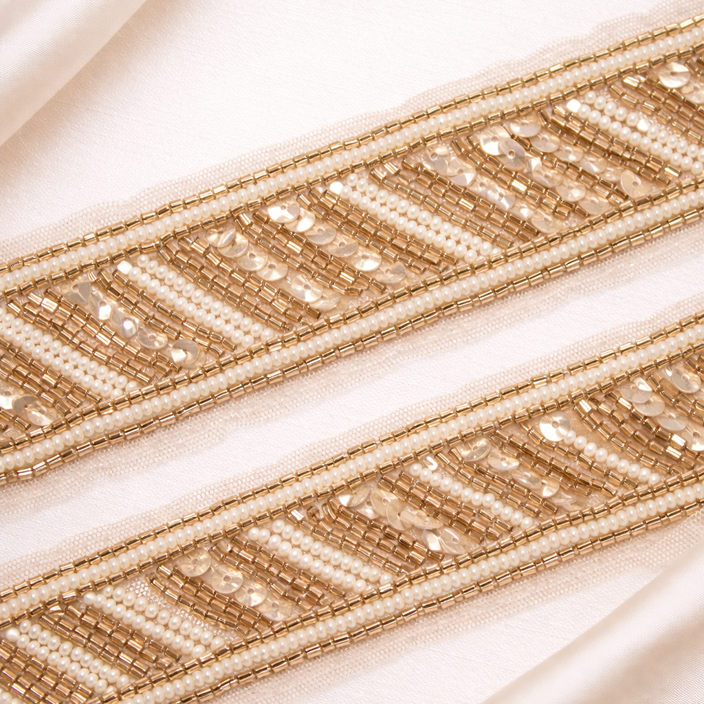 Rose Gold Exquisite Handcrafted Trim