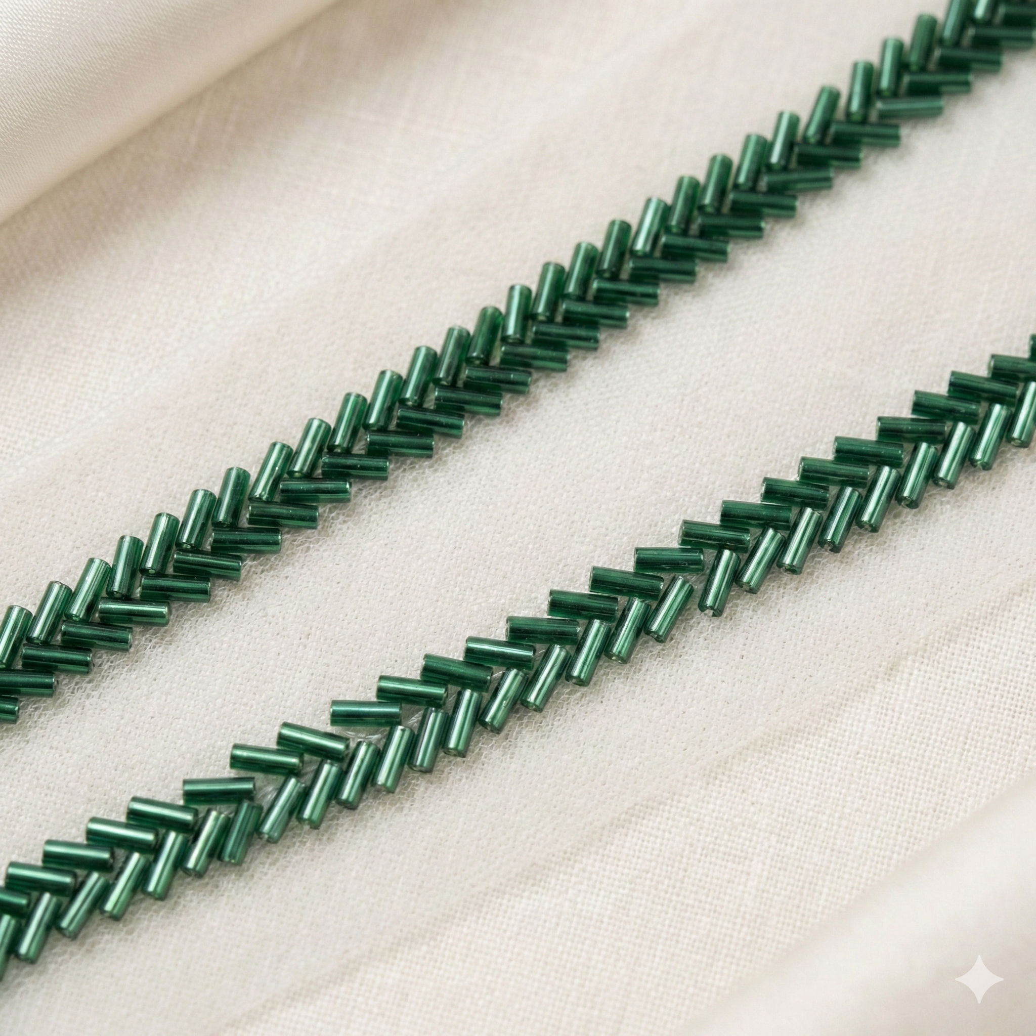 Embellished Cutdana Handwork Trim