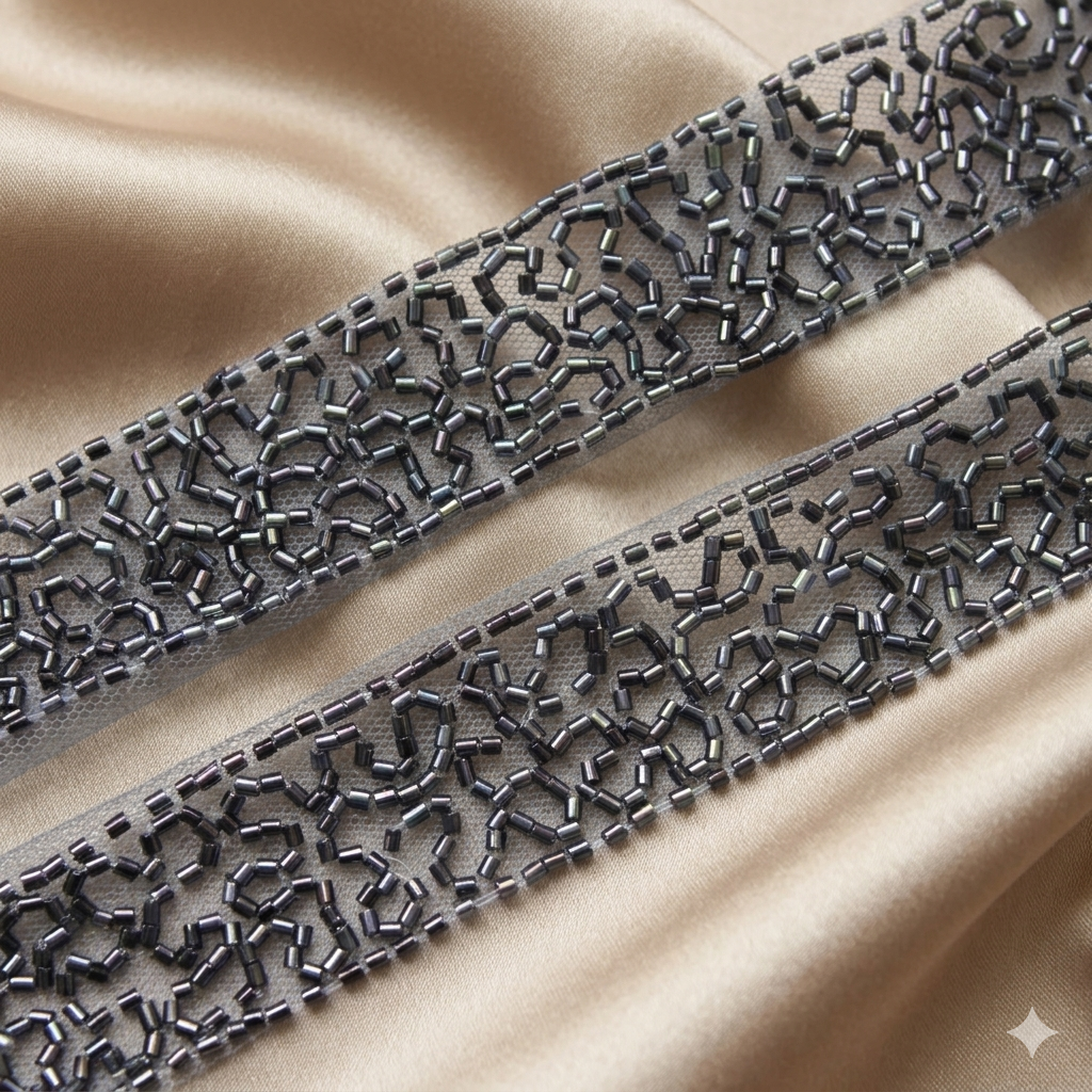 Cutdana Embellished Handwork Trim