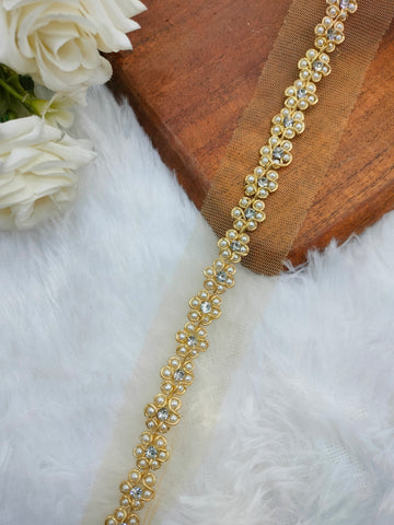 Golden Floral Trim