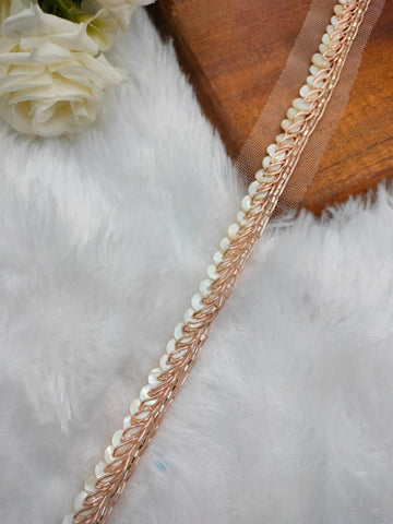 Rose Gold Embellished Border