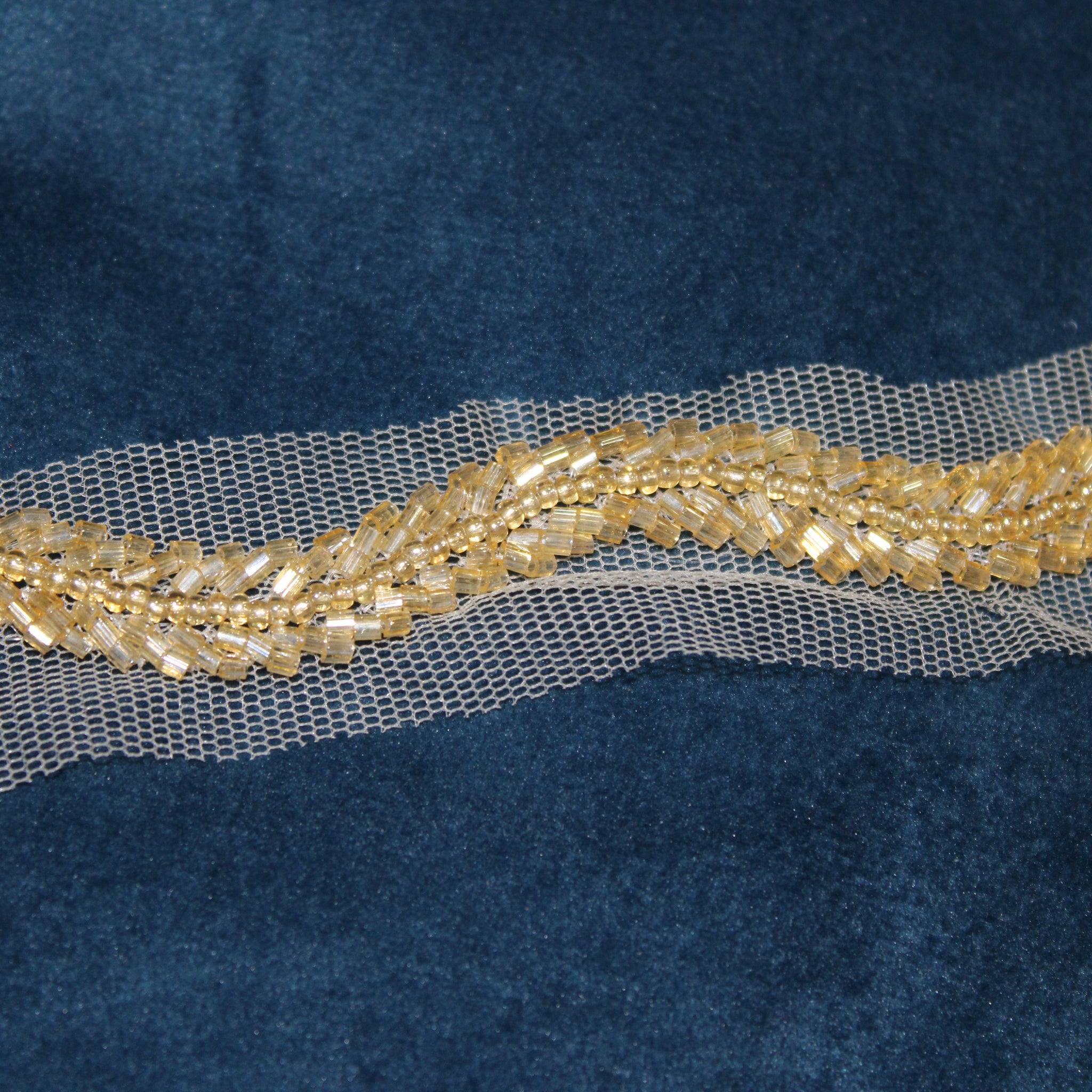 Golden Intricate Embellished Border