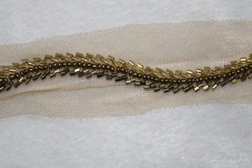 Antique Gold Intricate Embellished Border