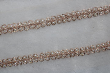 Rose Gold Embellished Trim