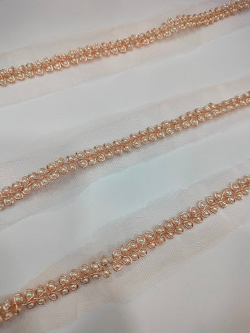 Rose Gold Embellished Trim