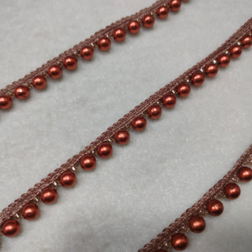 Beaded Edging Lace Trim for Ethnic, Festive & Designer Wear