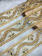 Elegant Golden Stone Decorative Trim