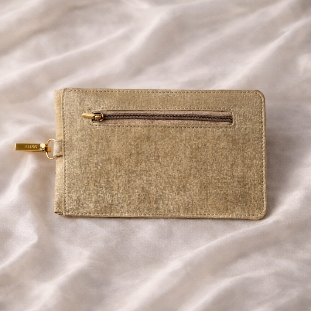 Designer Fabric Mobile & Essentials Gift Pouch with Elephant Embroidery – Set of 12 & 24