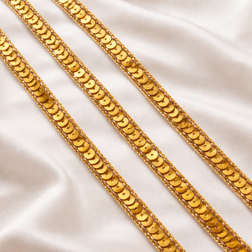 Sequin Zardozi Embellished Lace