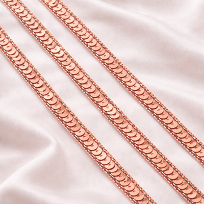 Sequin Zardozi Embellished Lace hover image