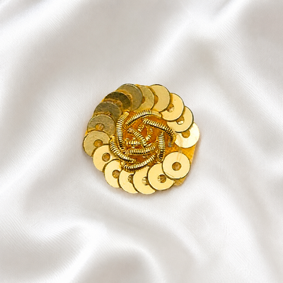 Elegant Sequin Zardozi Patch