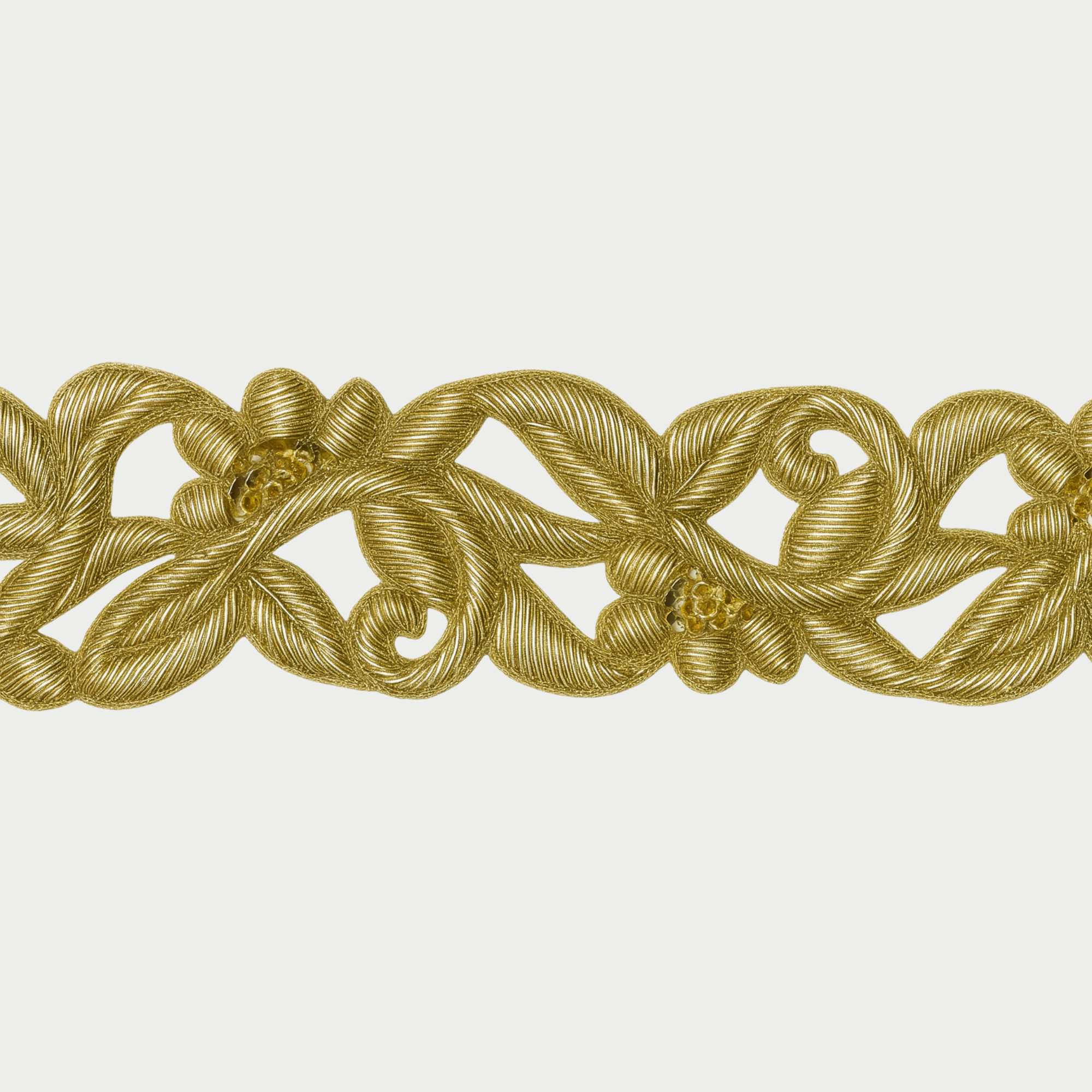 Royal Handcrafted Zardozi Embellished Trim