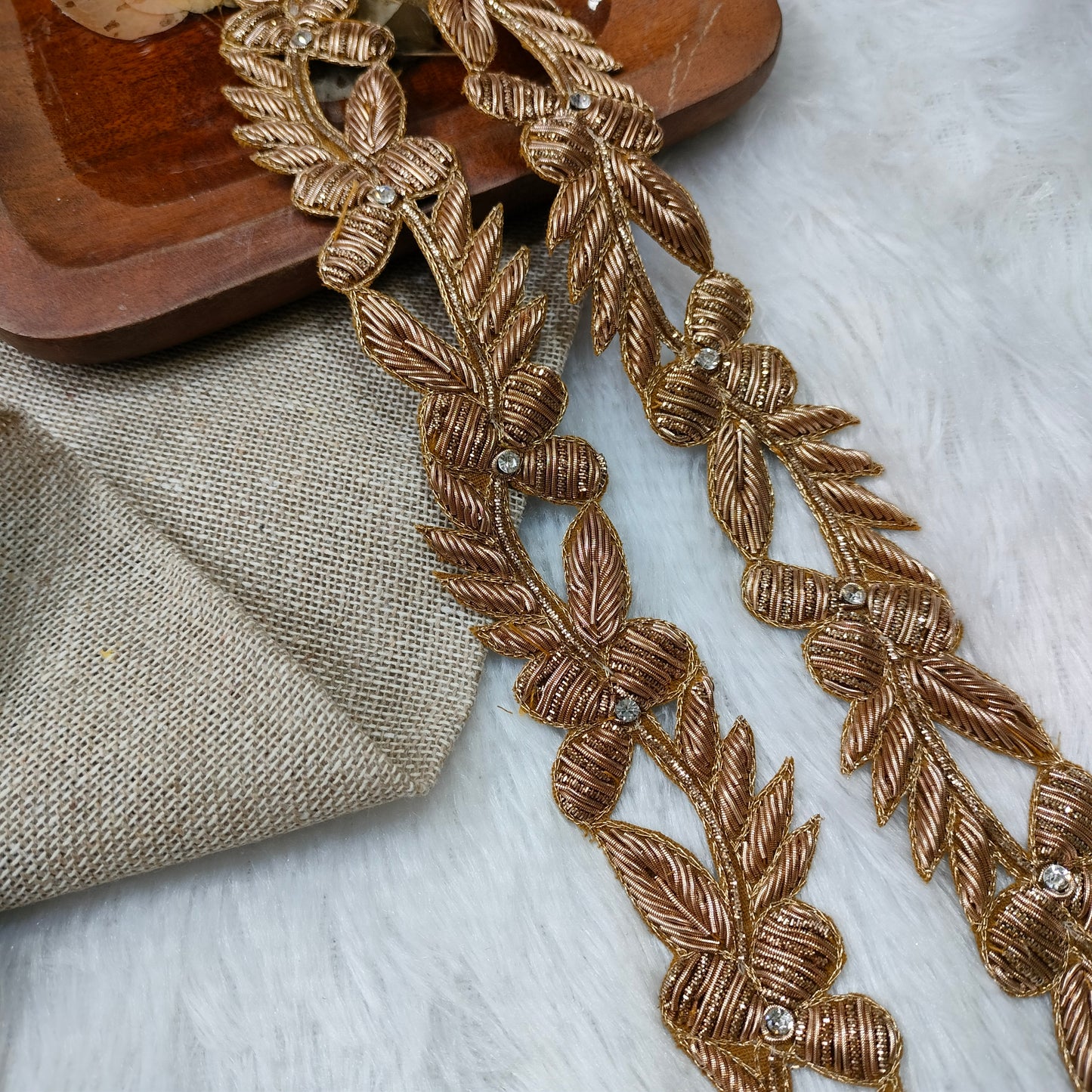 Antique Gold Handcrafted Trim