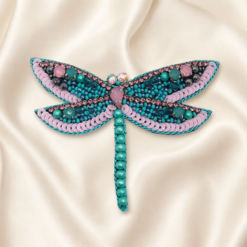 Winged Whimsy Dragonfly Handmade Patch