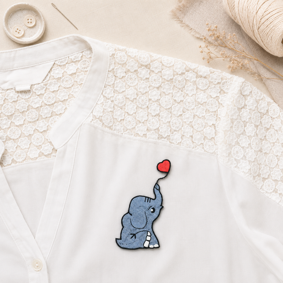 Tiny Trunk Love Patch